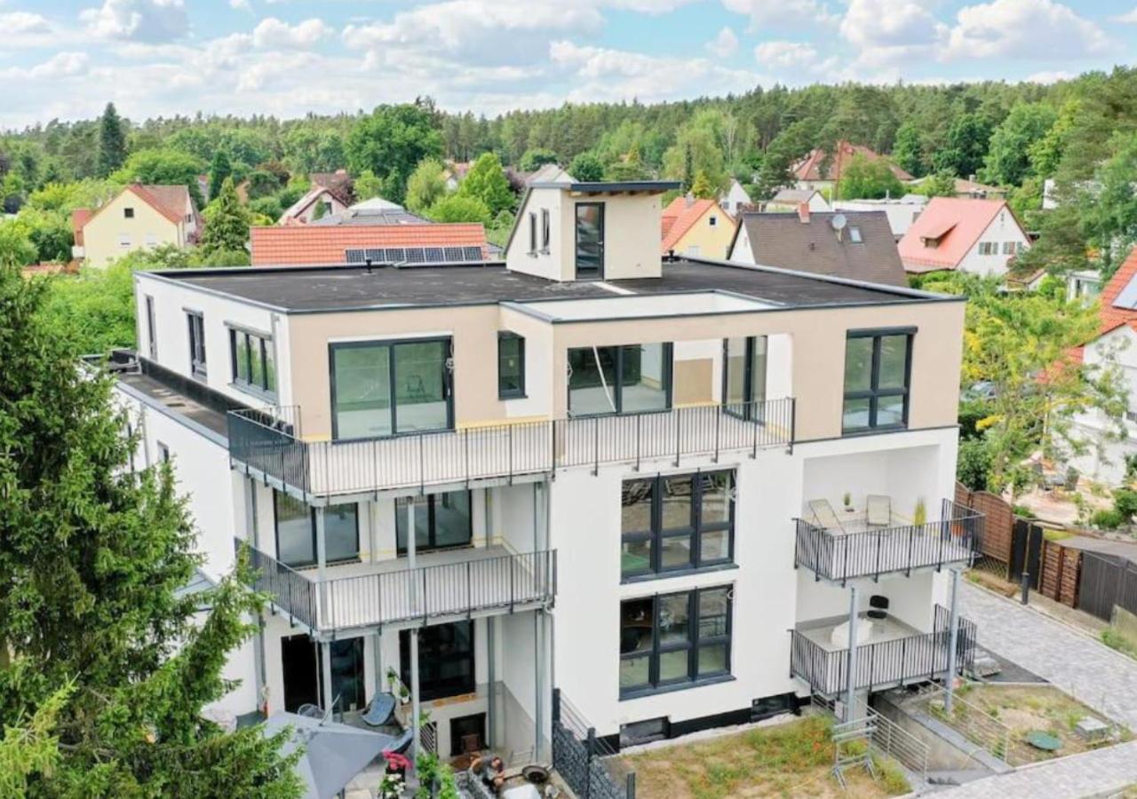 Geschmackvoller Neubau In Zirndorf.アパートメント エクステリア 写真